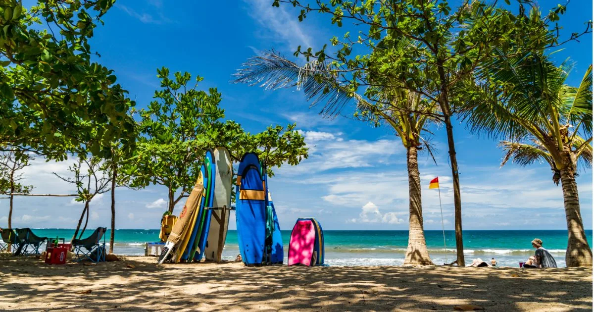 Kuta Beach in Bali