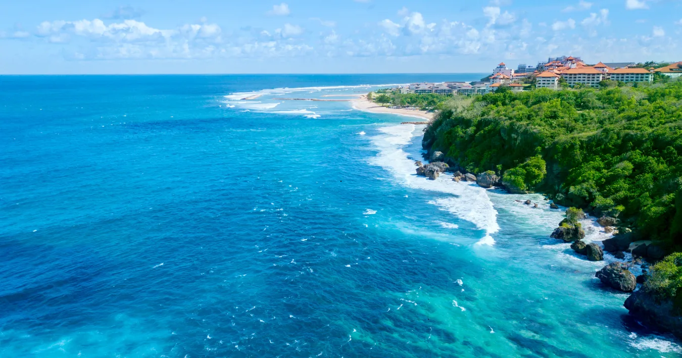 Nusa Dua Beach in Bali, Indonesia
