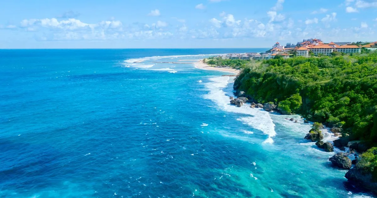 Nusa Dua Beach in Bali, Indonesia