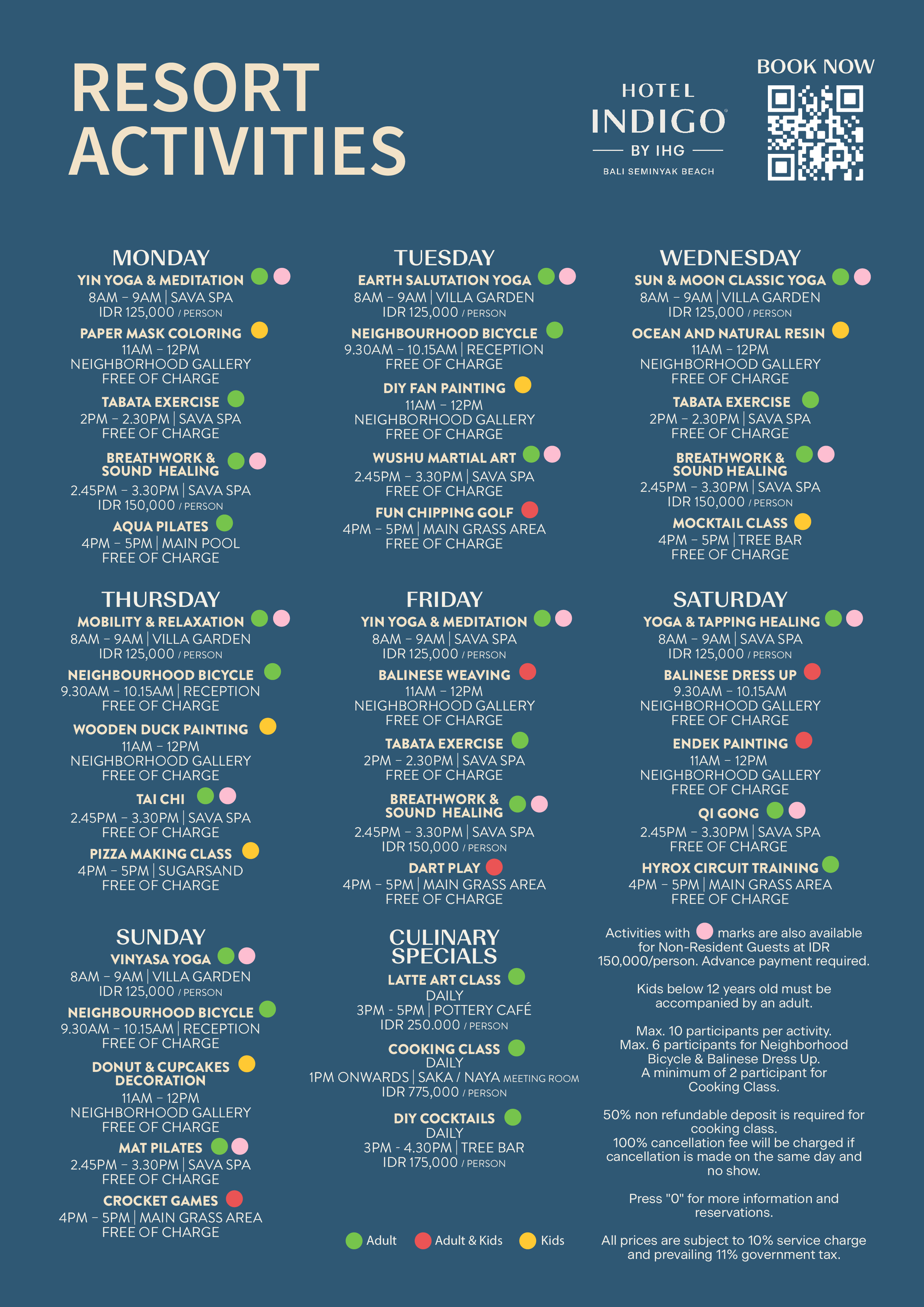 Wellness & Cultural Activities in Seminyak | Hotel Indigo