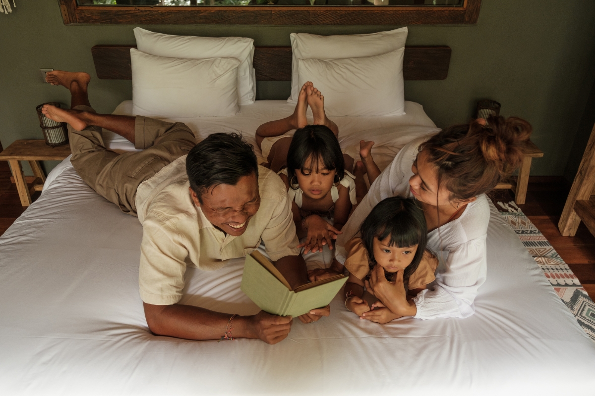 family beachfront resort in nusa dua