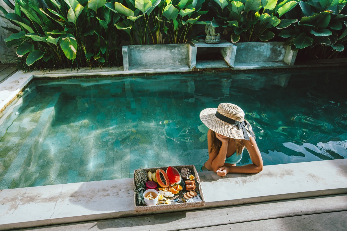 luxury beach resort in nusa dua